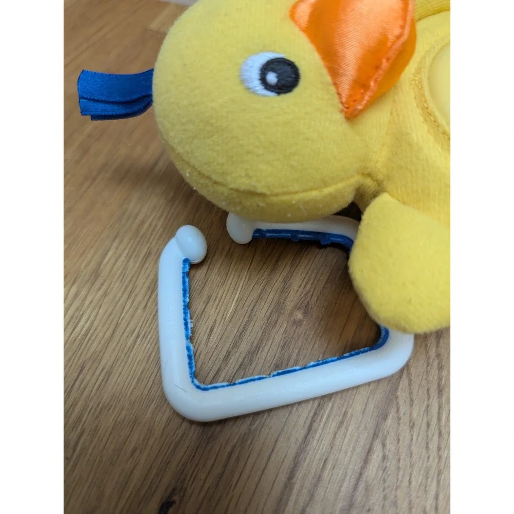 Baby Einstein Busy Bellies Duck rattle teether FLAWS READ no vibrate